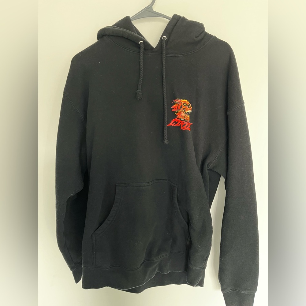 Cove Black Hoodie with Red Graphic “TIL Death Do Us Part”